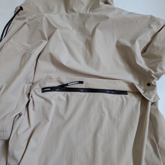 Legends Men's Crosswind Packable Jacket Size Small Beige NEW - Picture 16 of 16